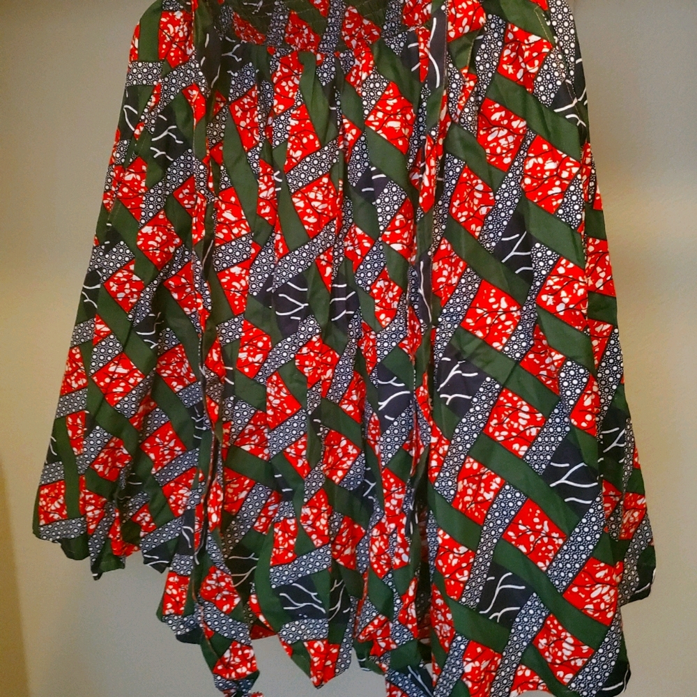 Tribal print skirt